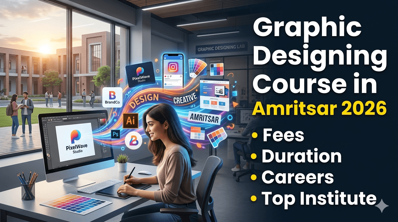 Graphic Designing Course in Amritsar 2026 – Fees, Careers